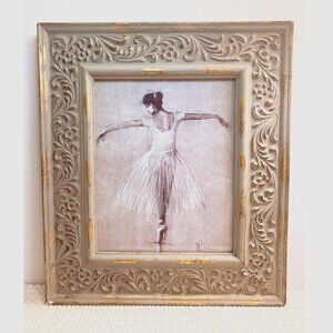 The Bombay Company Ballerina Wall Art Ballet dancer 12x14